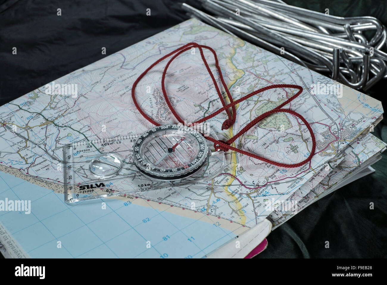 Map britain compass hires stock photography and images Alamy