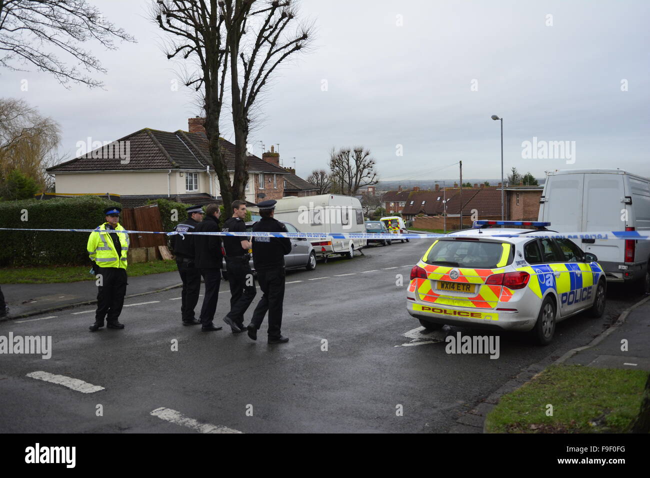 Bristol, UK. 16th Dec, 2015. 2 People SHOT and taken to Hospital in the