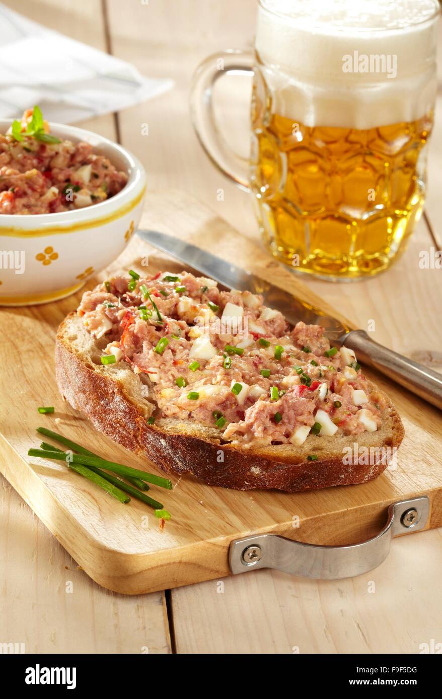 Spread of canned meat hires stock photography and images Alamy
