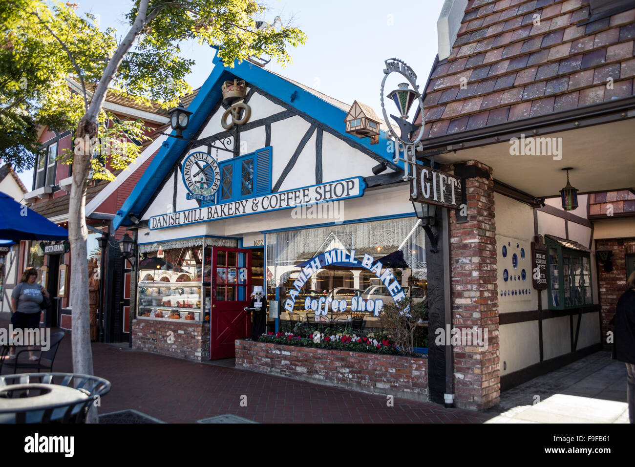 Danish Mill Coffee Shop, Copenhagen Drive, Solvang, Ynez Valley, Santa