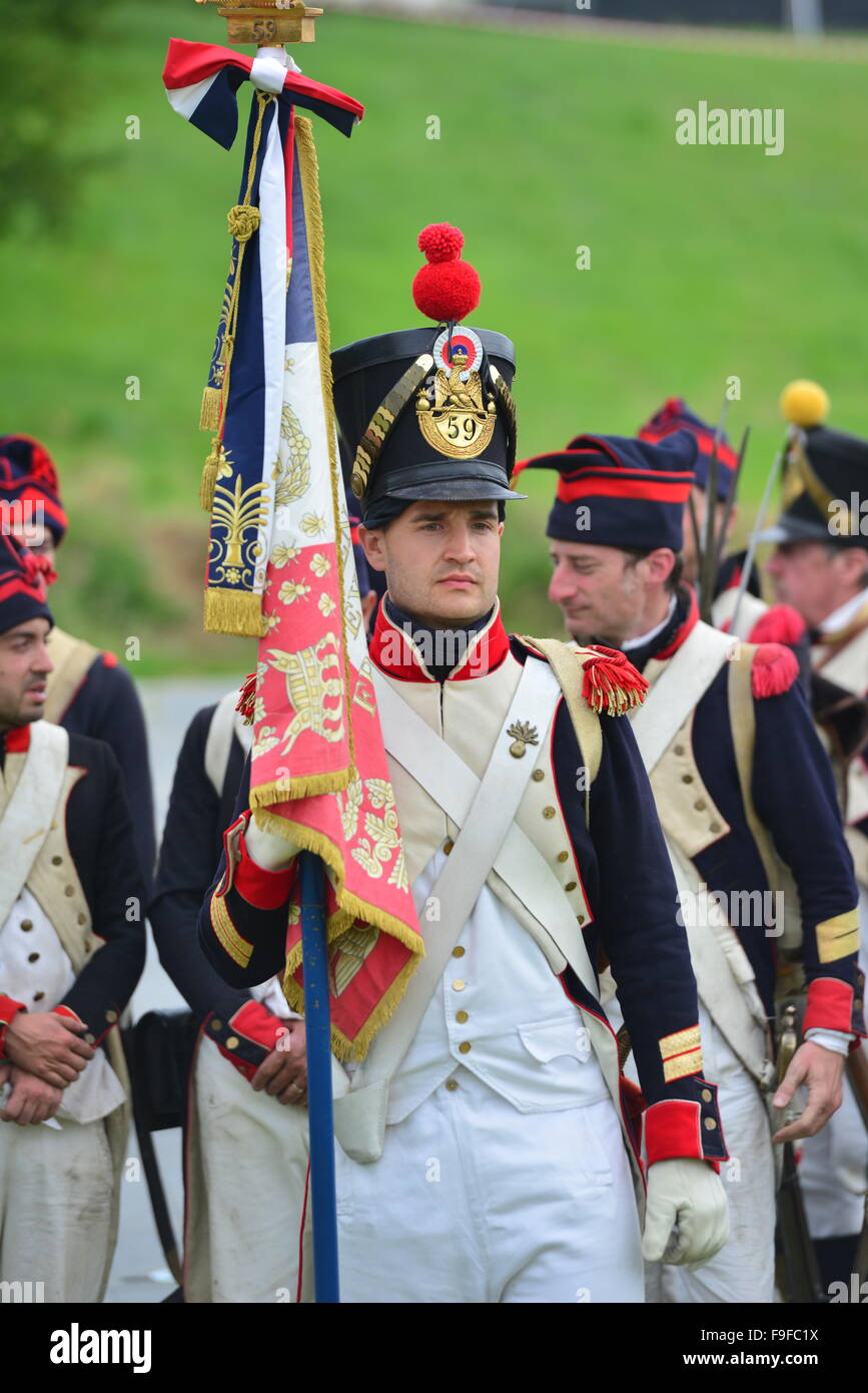 Battle of Waterloo, Belgium, bicentennial Stock Photo - Alamy