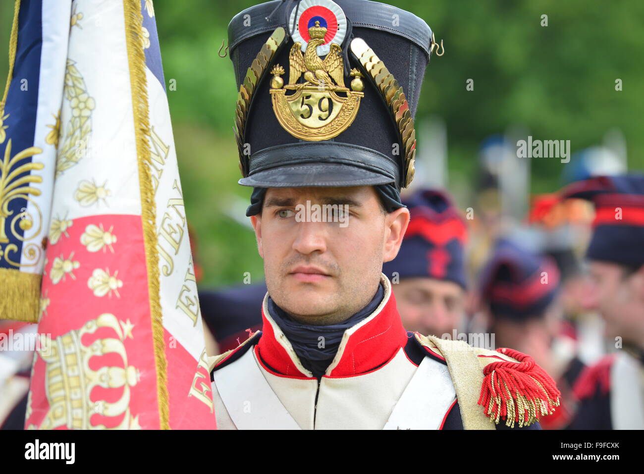Battle of Waterloo, Belgium, bicentennial Stock Photo Alamy