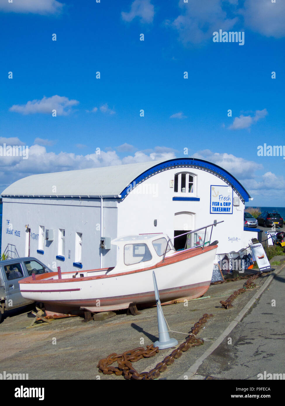 The Lifeboat House Restaurant and Fish & Chip Takeaway, Coverack