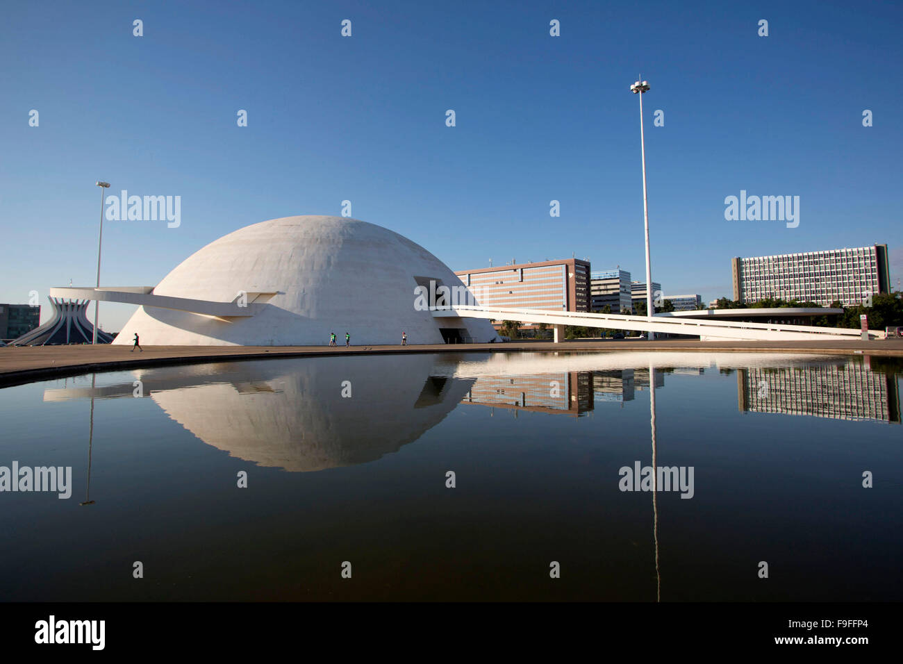 Brasilia, National Museum Stock Photo Alamy