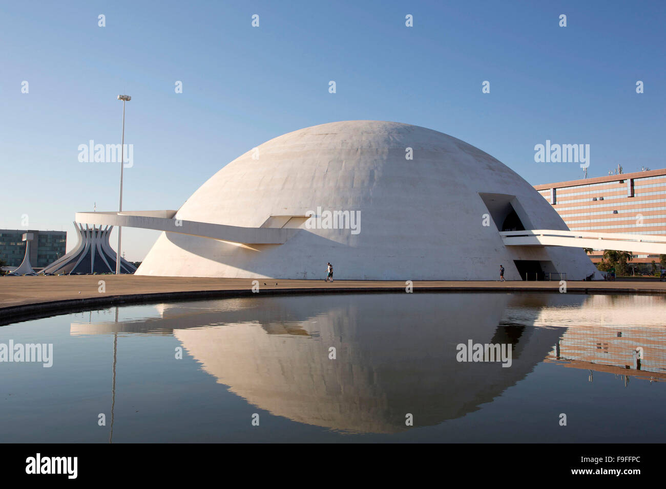 Brasilia, National Museum Stock Photo Alamy