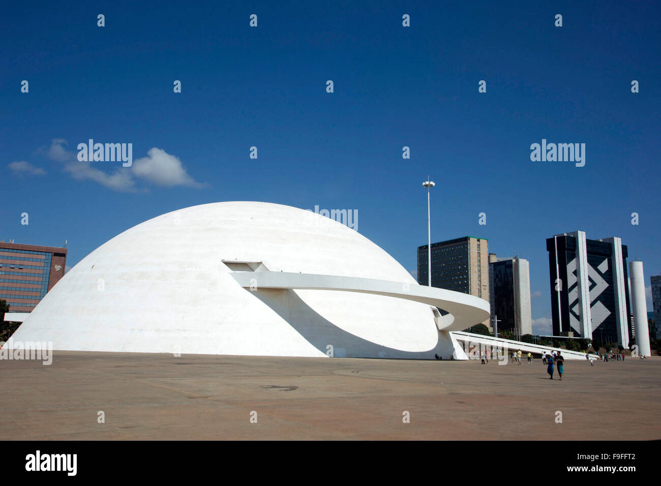 Brasilia, National Museum Stock Photo Alamy
