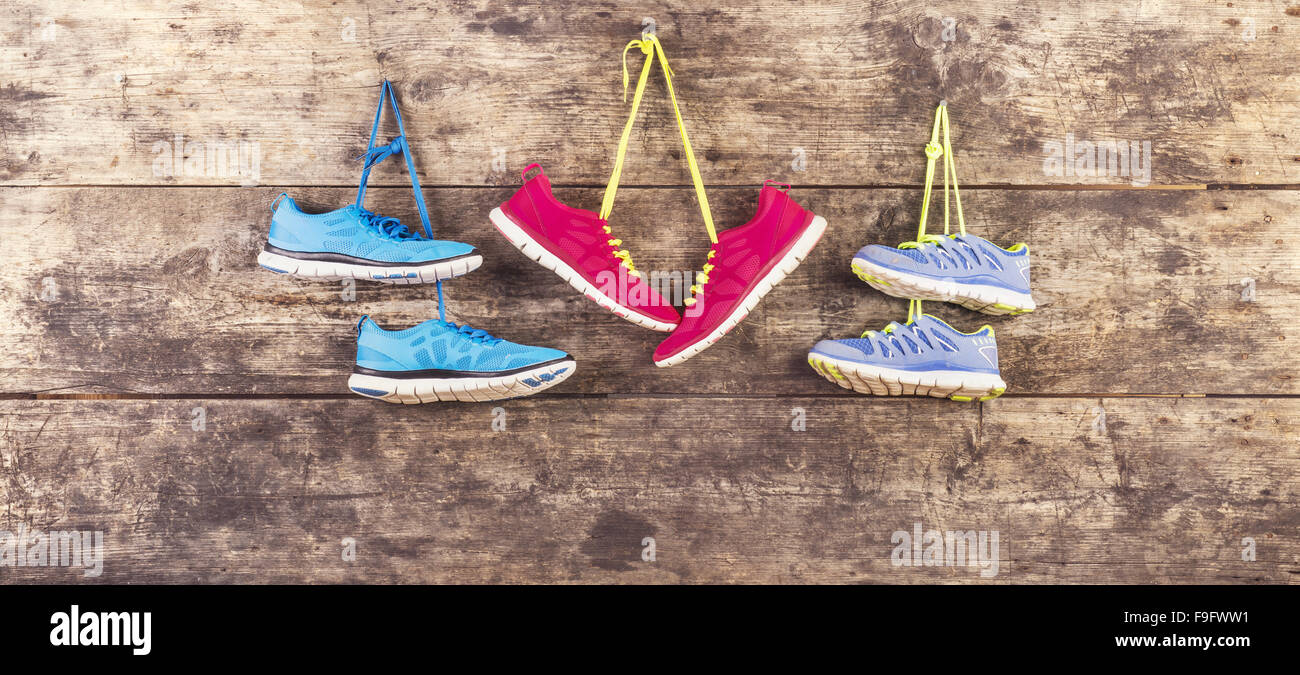 Three pairs of shoes hi-res stock photography and images - Alamy