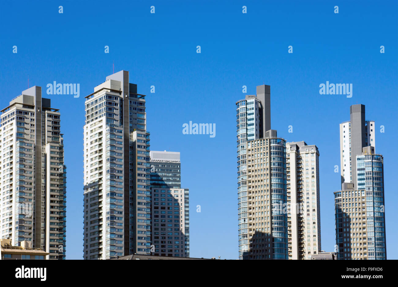 Skyscrapers in Puerto Madero, Buenos Aires, Argentina Stock Photo