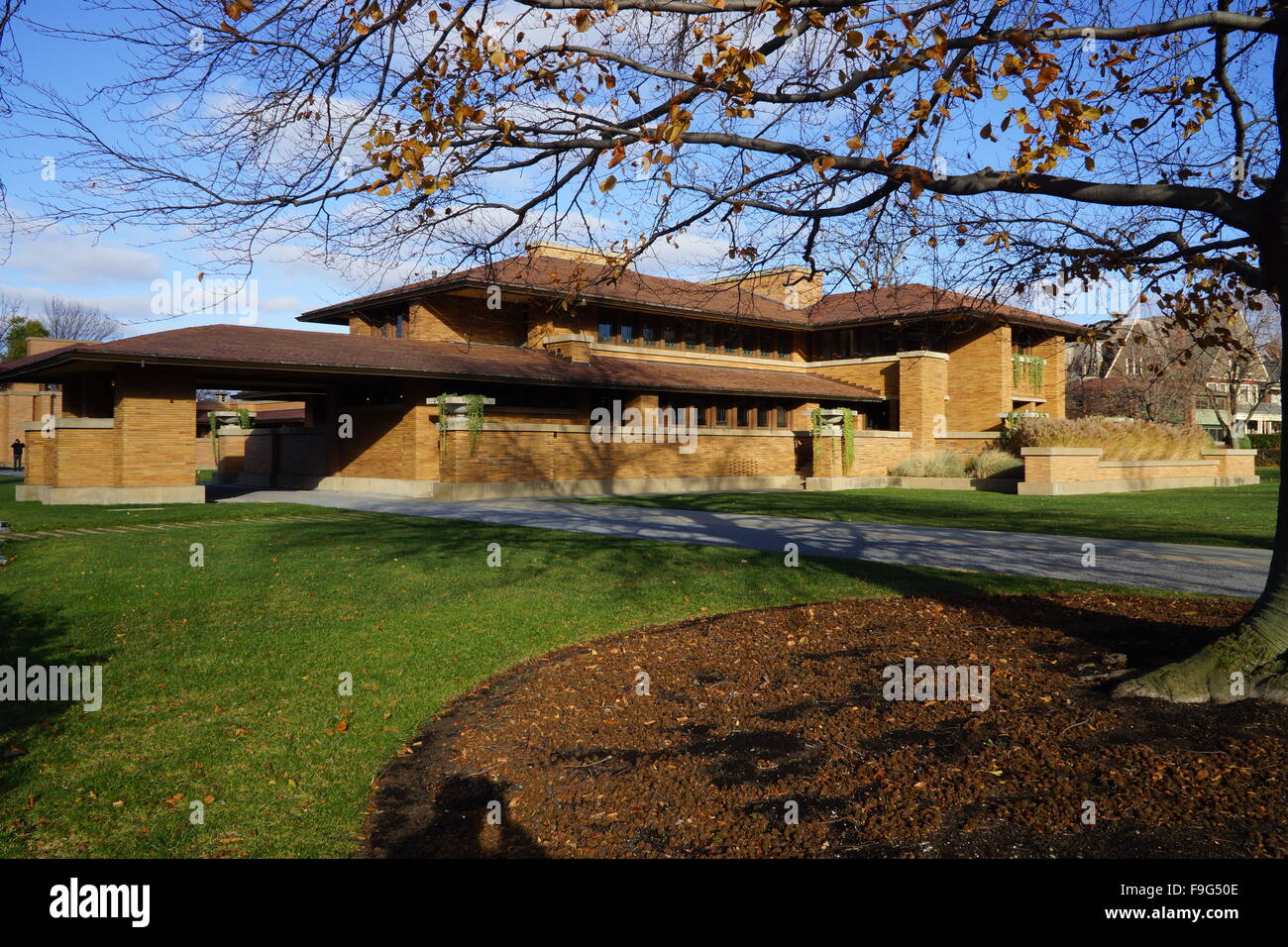 Darwin D. Martin House by Frank Lloyd Wright Stock Photo Alamy