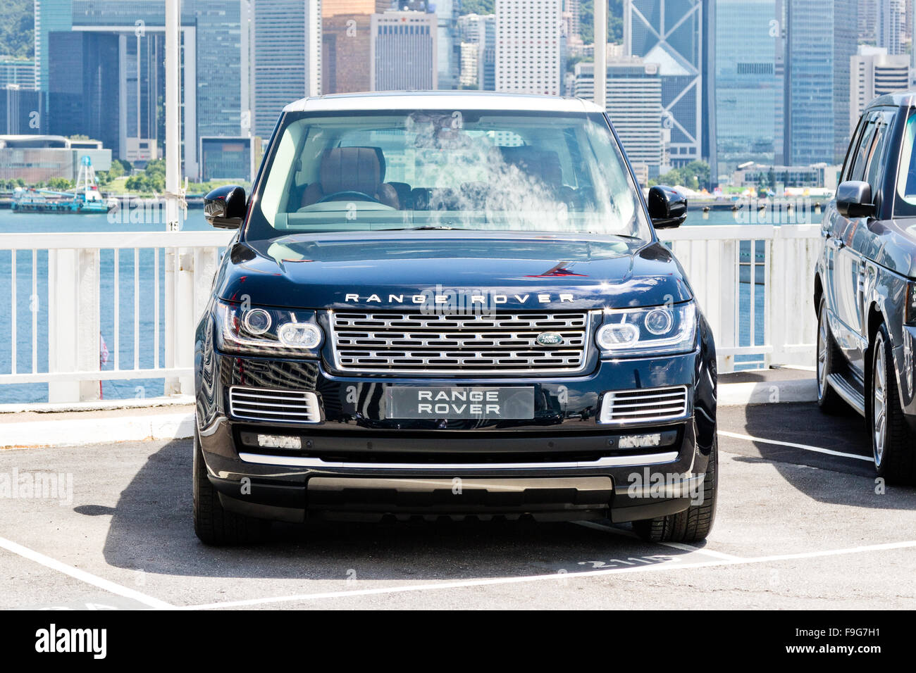 Hong Kong, China July 28 2015 : Range Rover 2015 Test Drive Day on July ...