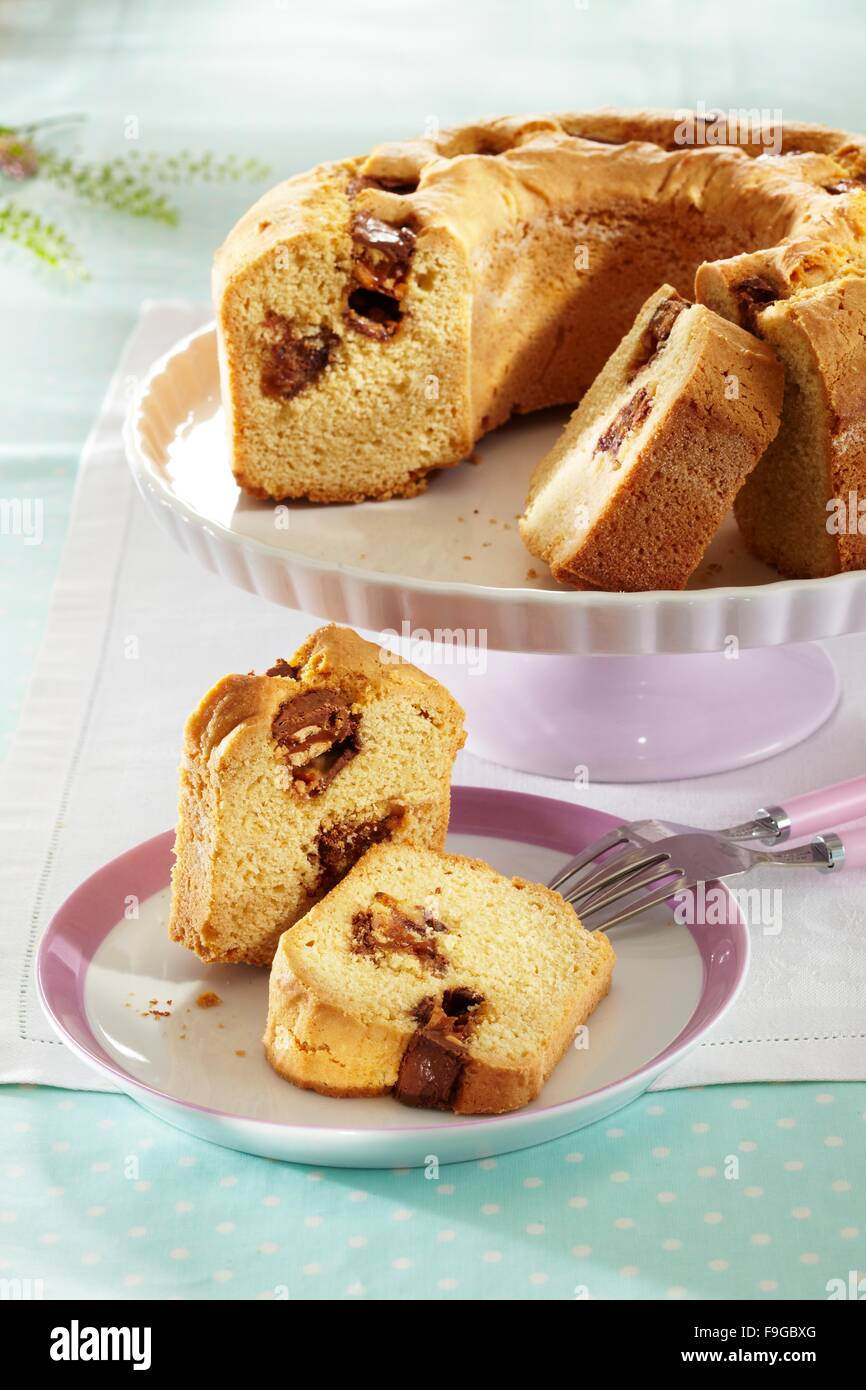 Peanut cake Stock Photo