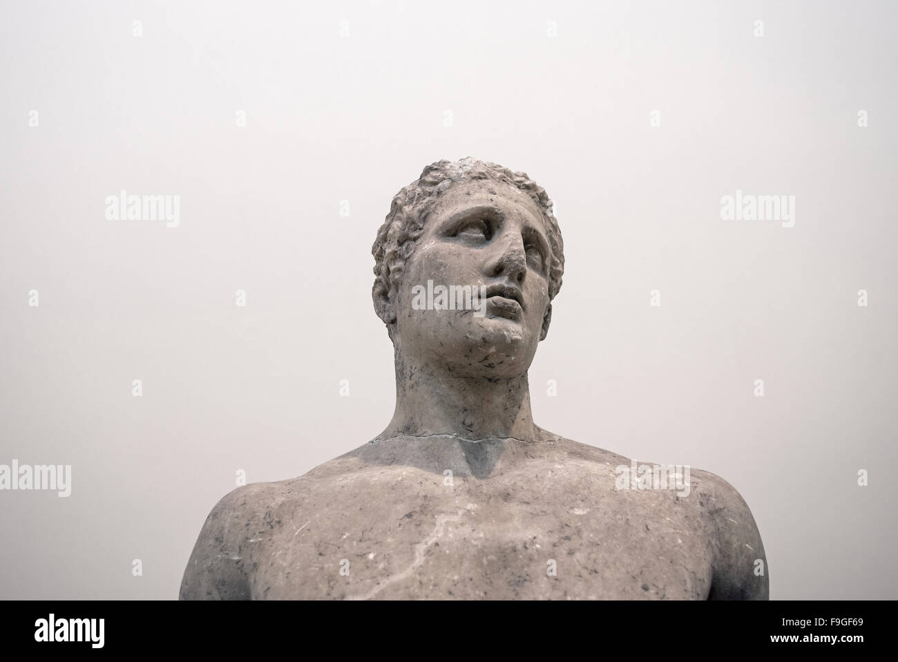 Marble statue ancient greek athlete hires stock photography and images