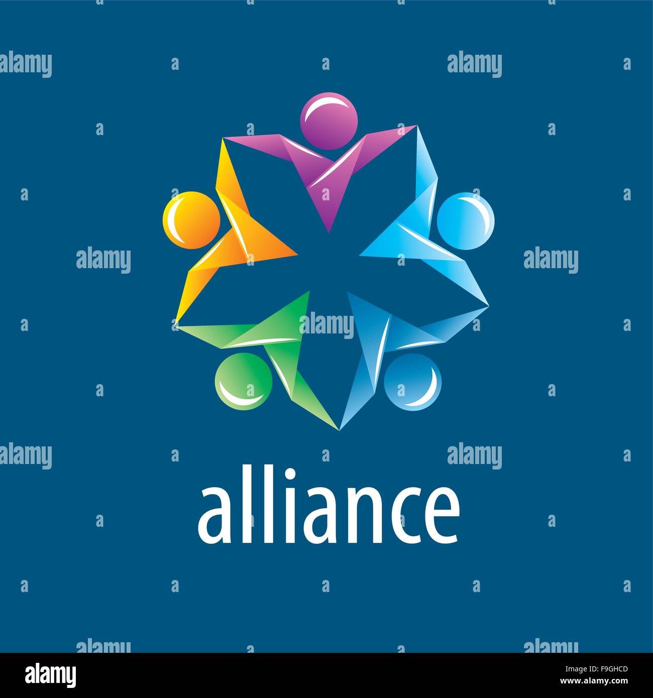 Human Alliance logo Stock Vector Image & Art - Alamy