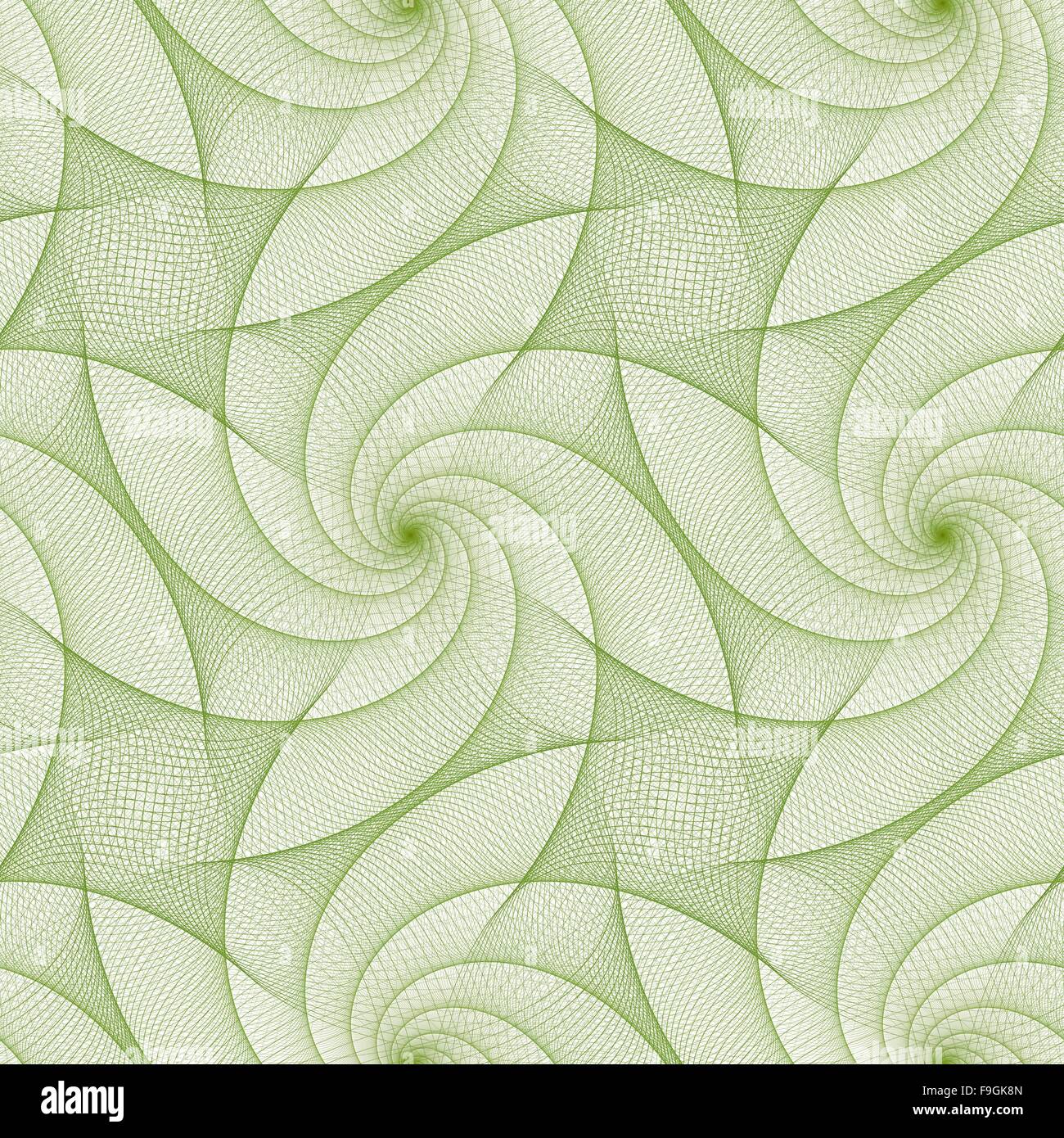 Green repeating fractal line pattern design Stock Vector Image & Art ...