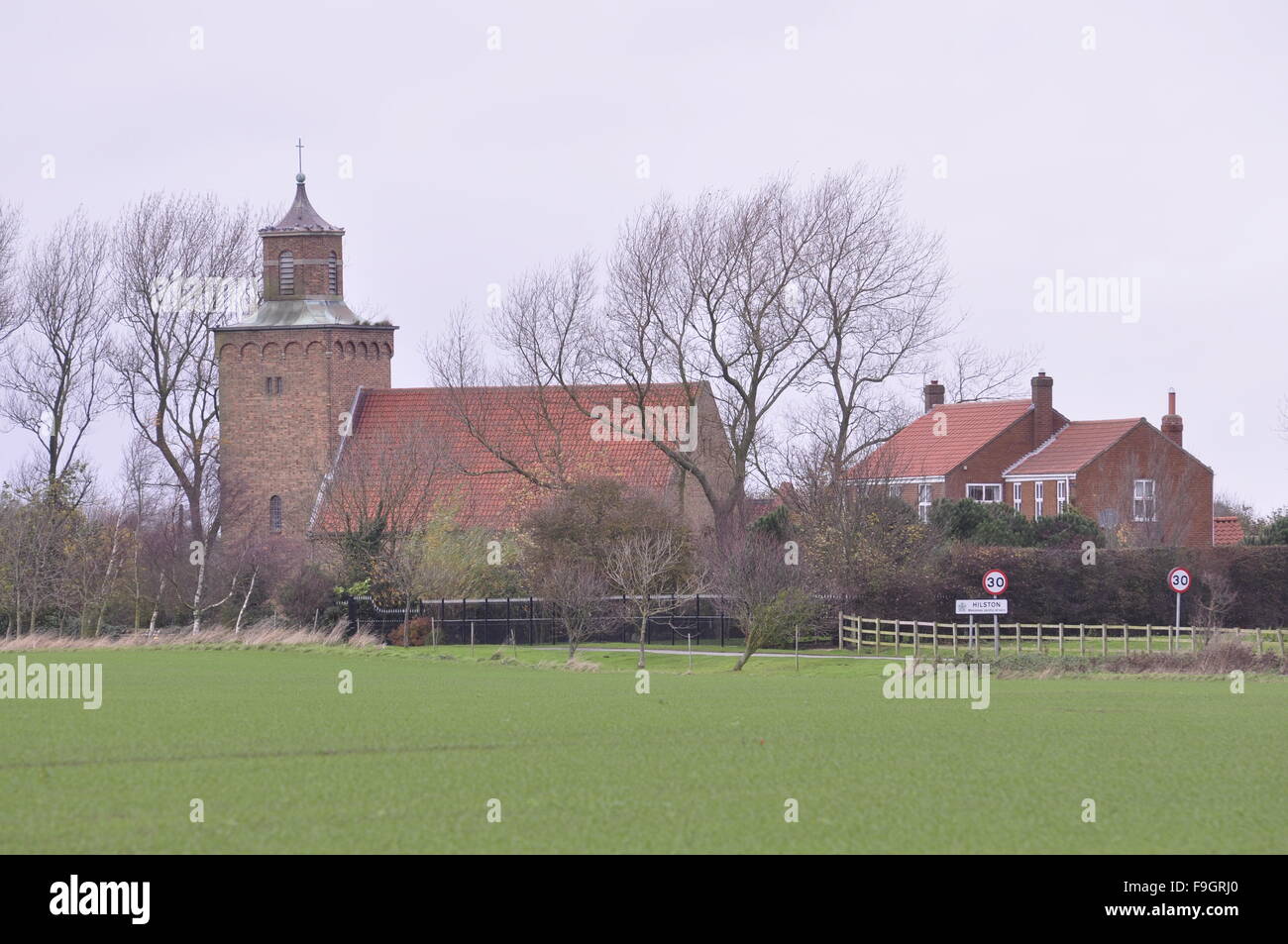 St Margaret's church Hilston Holderness East Yorkshire Stock Photo Alamy