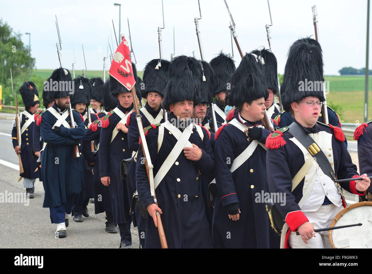 Battle of Waterloo, Waterloo, Belgium Stock Photo