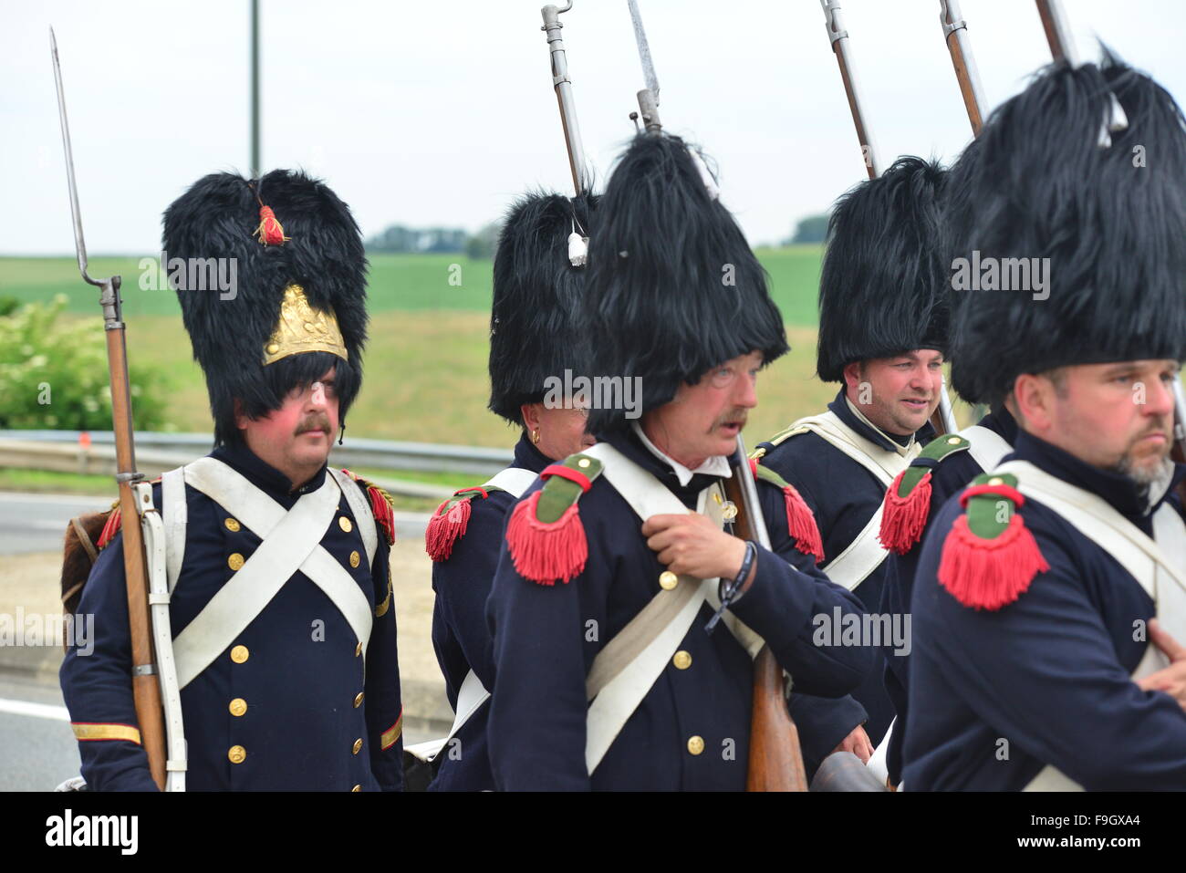 Battle of Waterloo, Waterloo, Belgium Stock Photo