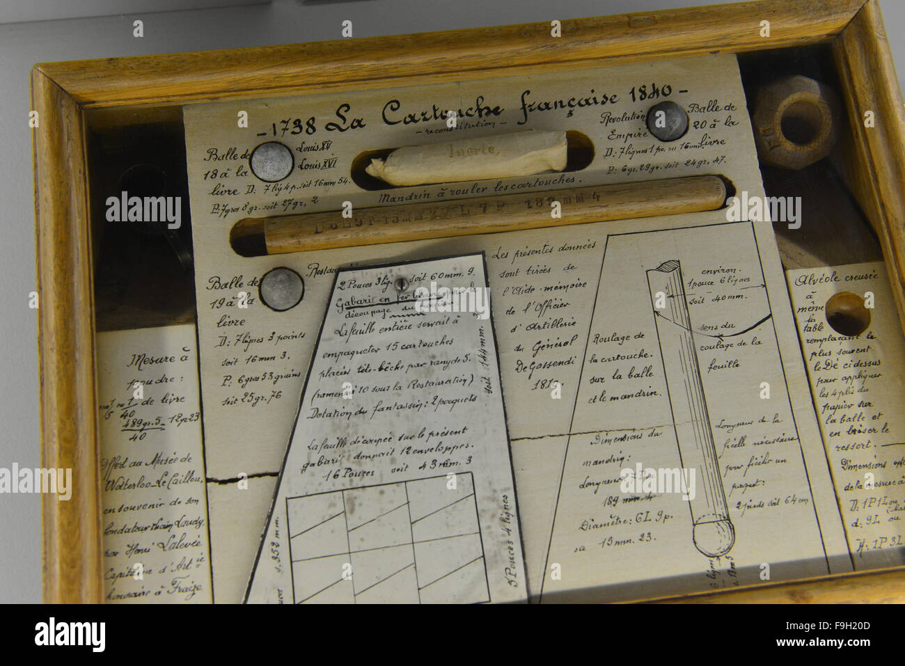 Napoleon's headquarter, Waterloo, Belgium Stock Photo