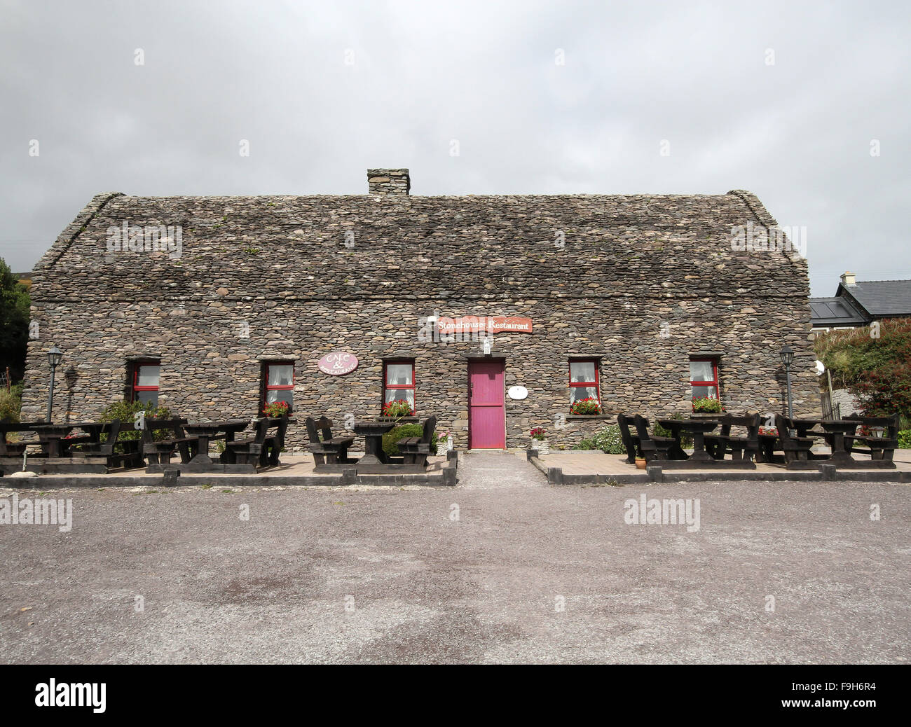 The Stonehouse Cafe and Restaurant at Dunbeg on the Dingle Peninsula in