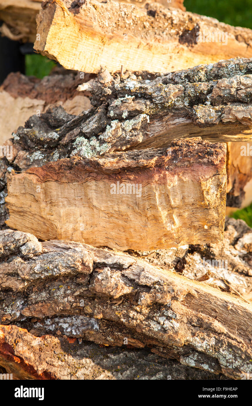 oak for BBQ Stock Photo Alamy