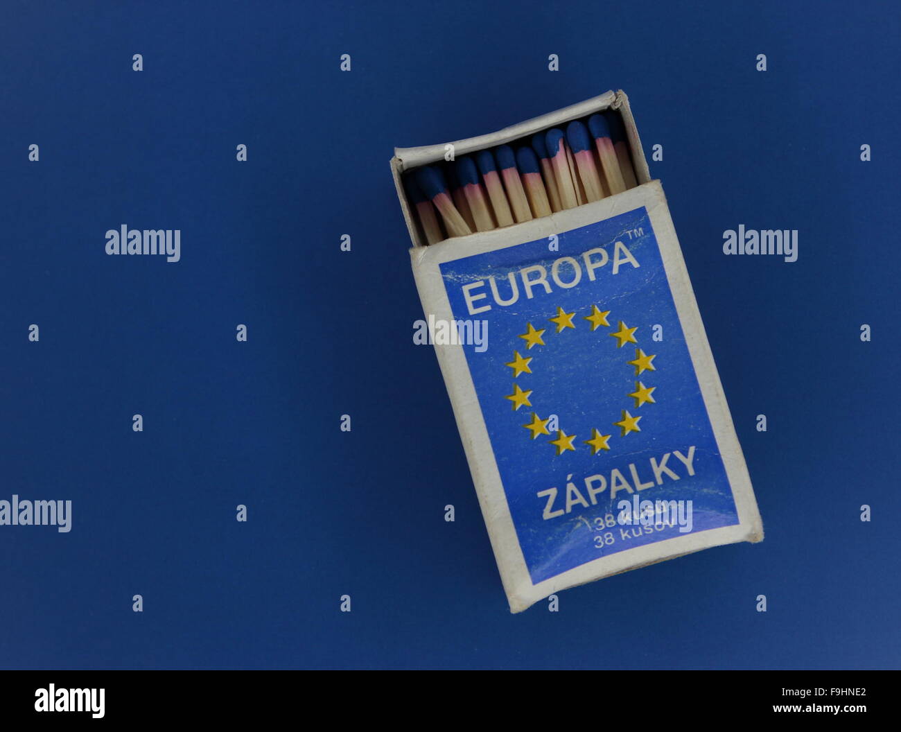 Safety Matches Stock Photo