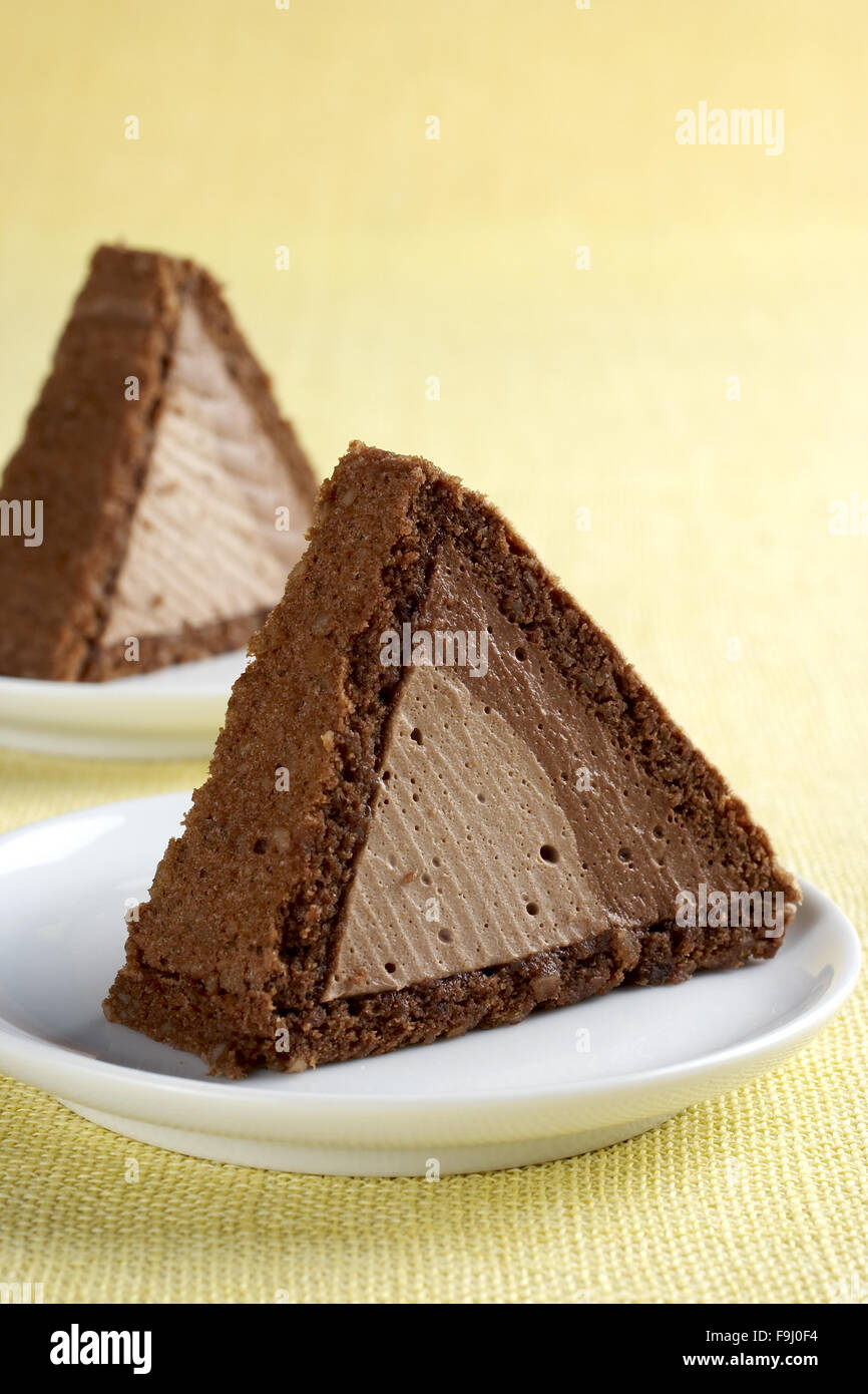 Milk chocolate triangles hires stock photography and images Alamy