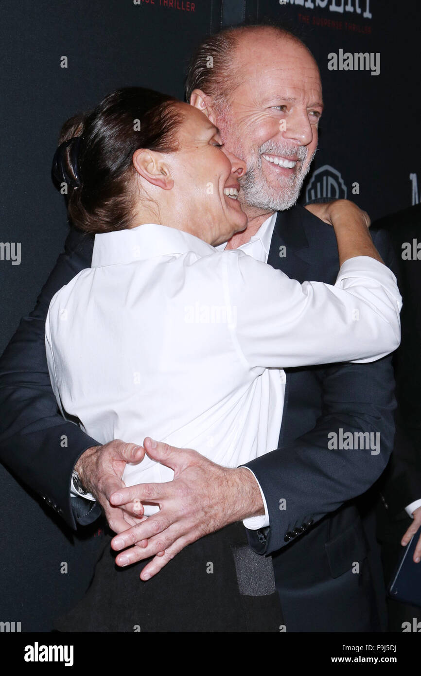 Opening night after party for Misery held at TAO Downtown restaurant -  Arrivals. Featuring: Laurie Metcalf, Bruce Willis Where: New York City, New  York, United States When: 15 Nov 2015 Stock Photo - Alamy