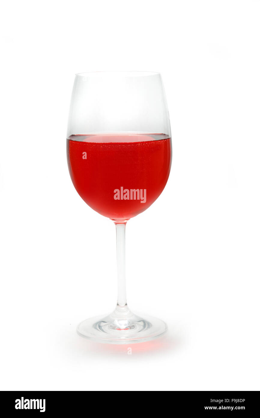 Kir (Creme de Cassis, white wine Stock Photo Alamy