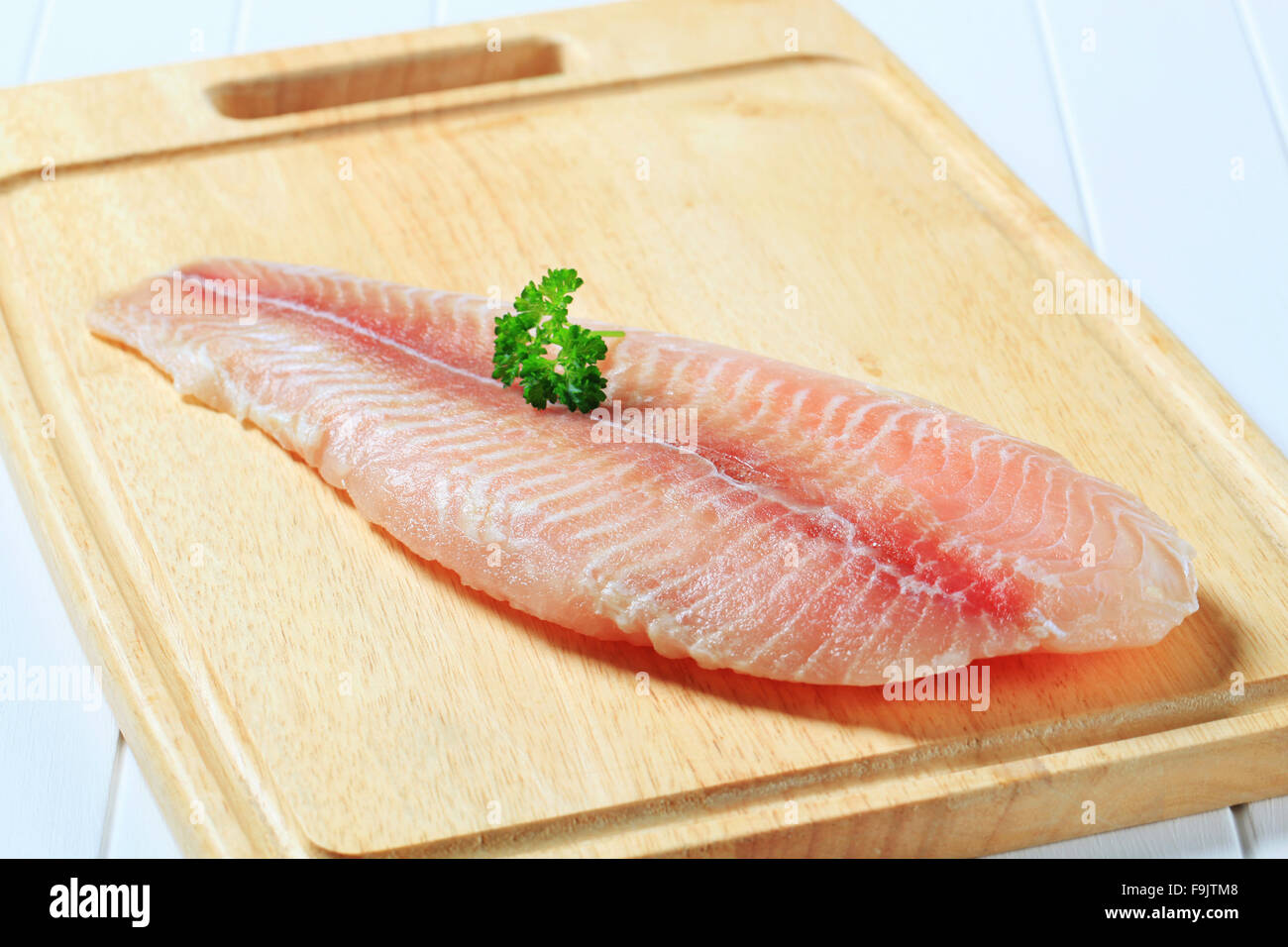 Frozen fish fillet Stock Photo Alamy