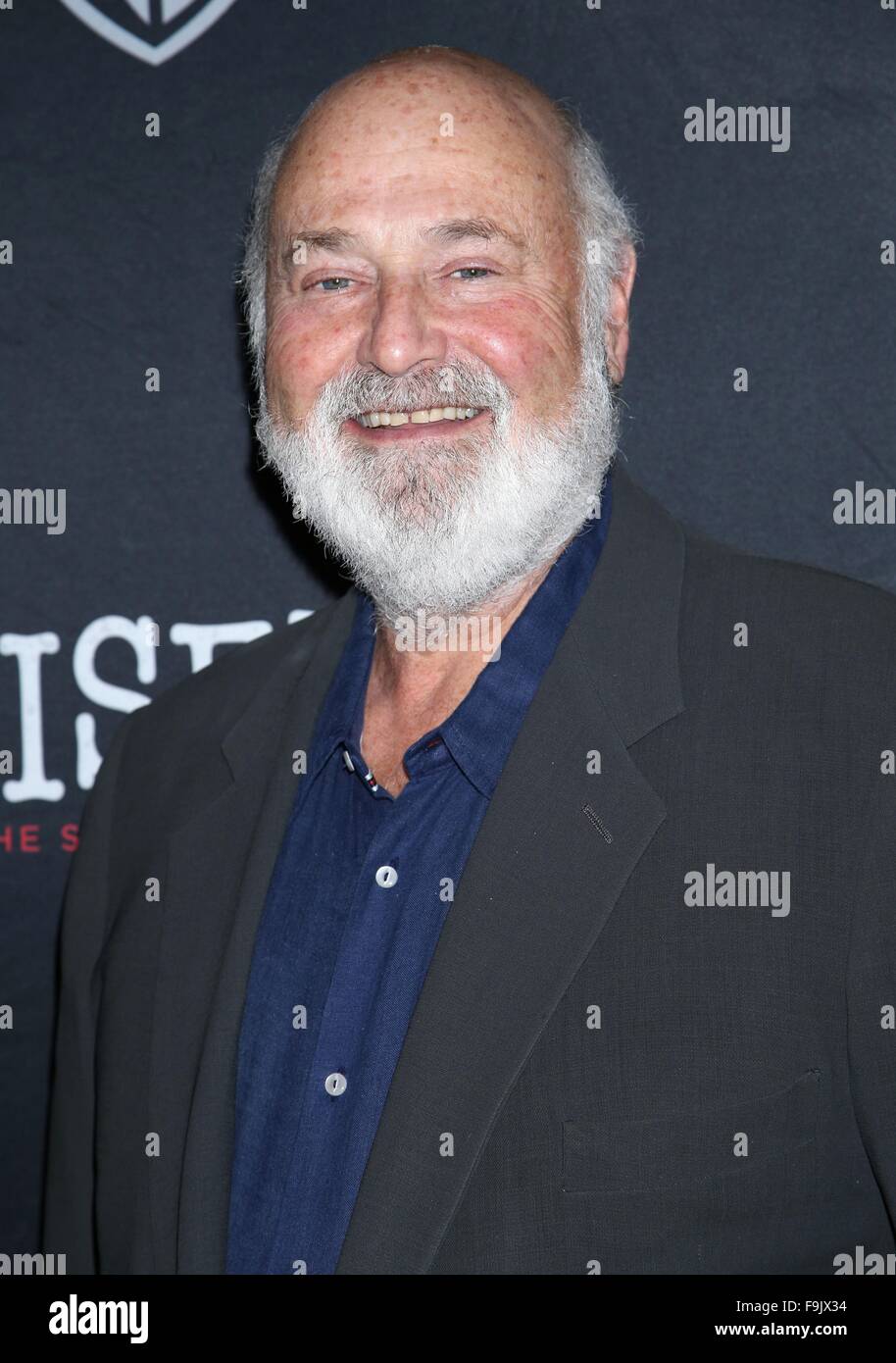 Opening night of Misery at the Broadhurst Theatre - Arrivals.  Featuring: Rob Reiner Where: New York City, New York, United States When: 16 Nov 2015 Stock Photo