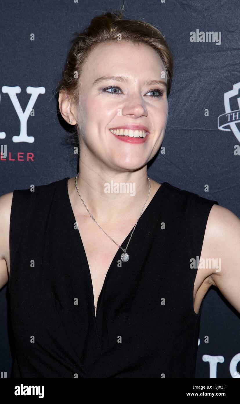 Opening night of Misery at the Broadhurst Theatre - Arrivals.  Featuring: Kate McKinnon Where: New York City, New York, United States When: 16 Nov 2015 Stock Photo