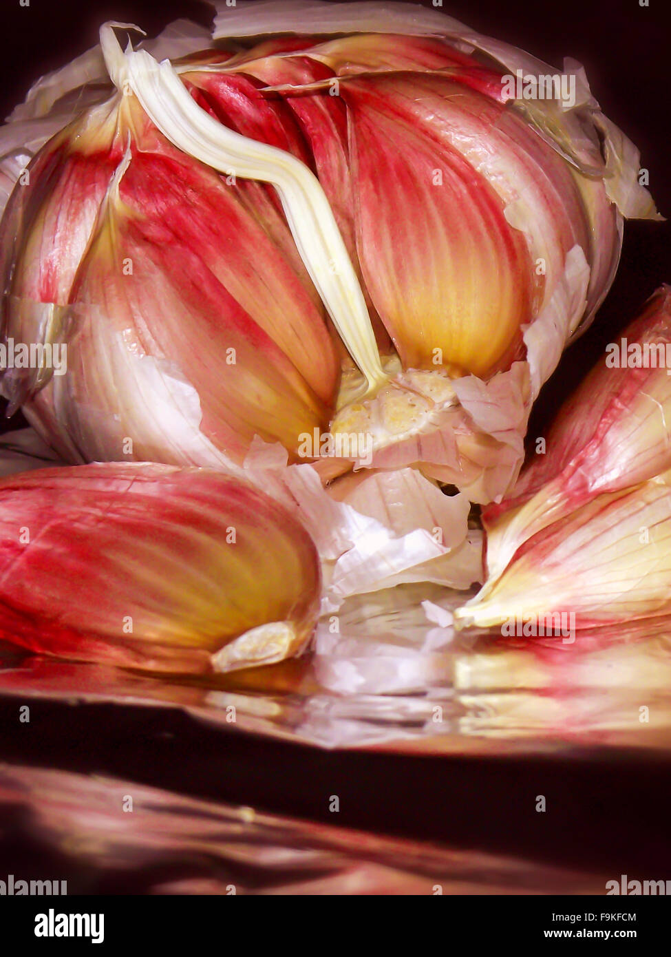 Garlic french purple hires stock photography and images Alamy