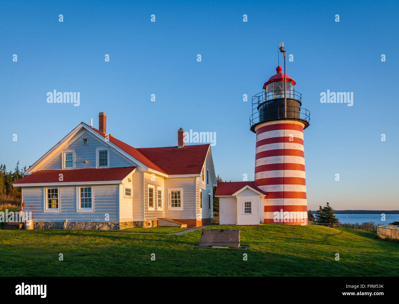 Quoddy Head, Maine. Easternmost point of the US Stock Photo - Alamy