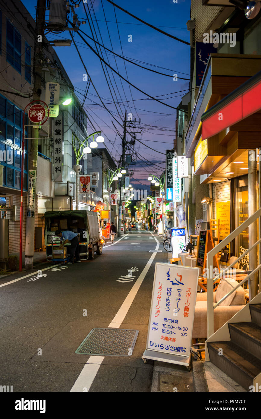 Stegaya Streets Tokyo Japan Stock Photo