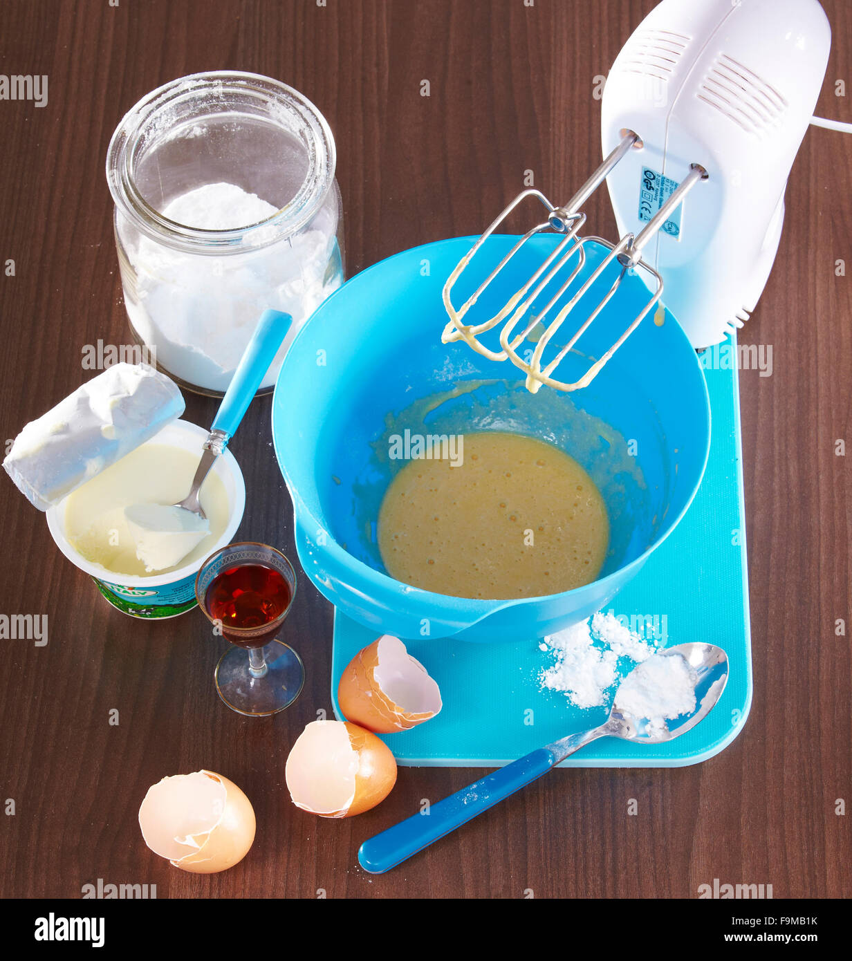 Tiramisu + steps Stock Photo Alamy