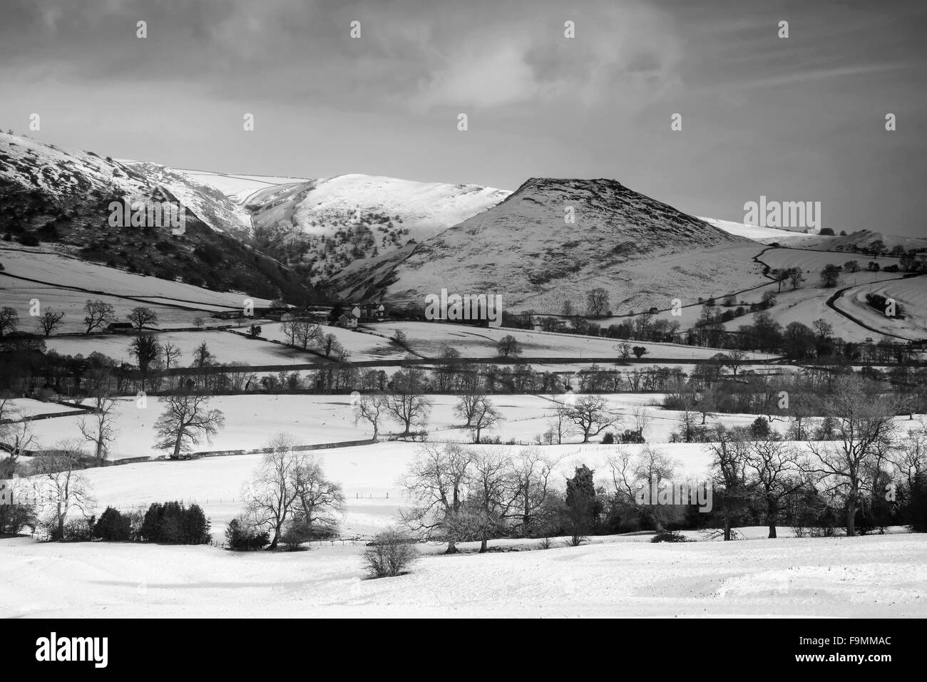 Beautiful sunset peak in Black and White Stock Photos & Images - Alamy