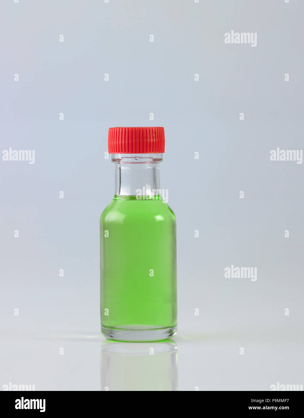 bottle of food coloring on the white background Stock Photo - Alamy