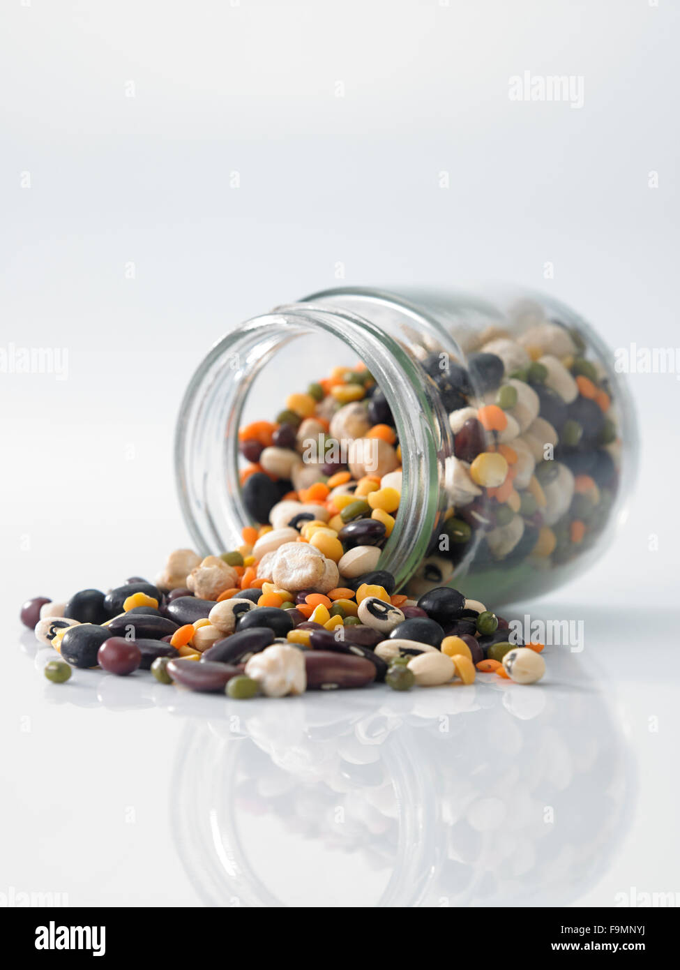 Mix bean of black eye peas, mung bean, adzuki beans, soy beans, black