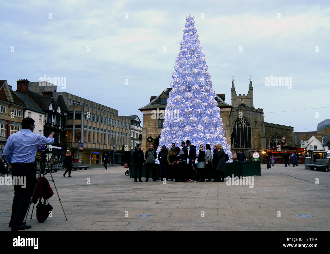 Peterborough England December 17th 2015 First time city have used a