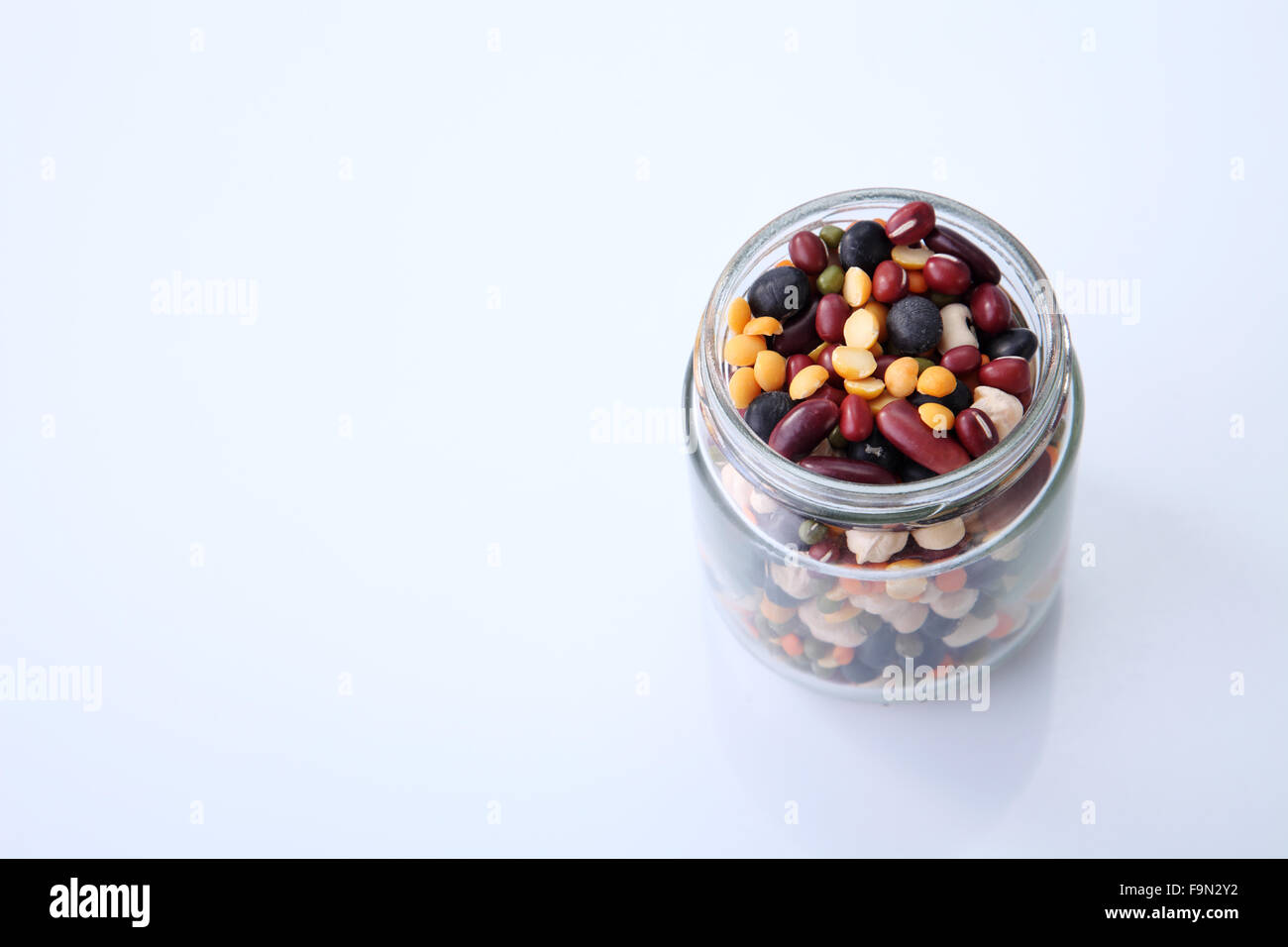 Mix bean of black eye peas, mung bean, adzuki beans, soy beans, black