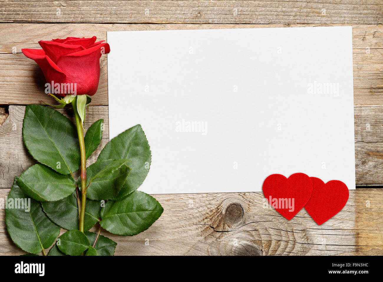 Two hearts rose hi-res stock photography and images - Alamy