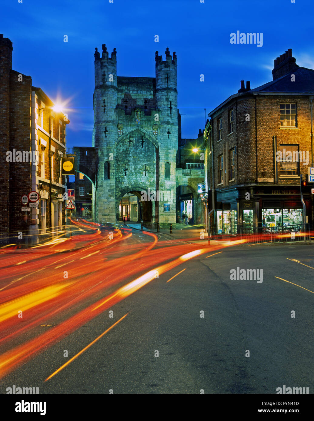 Monk Bar, York Stock Photo Alamy