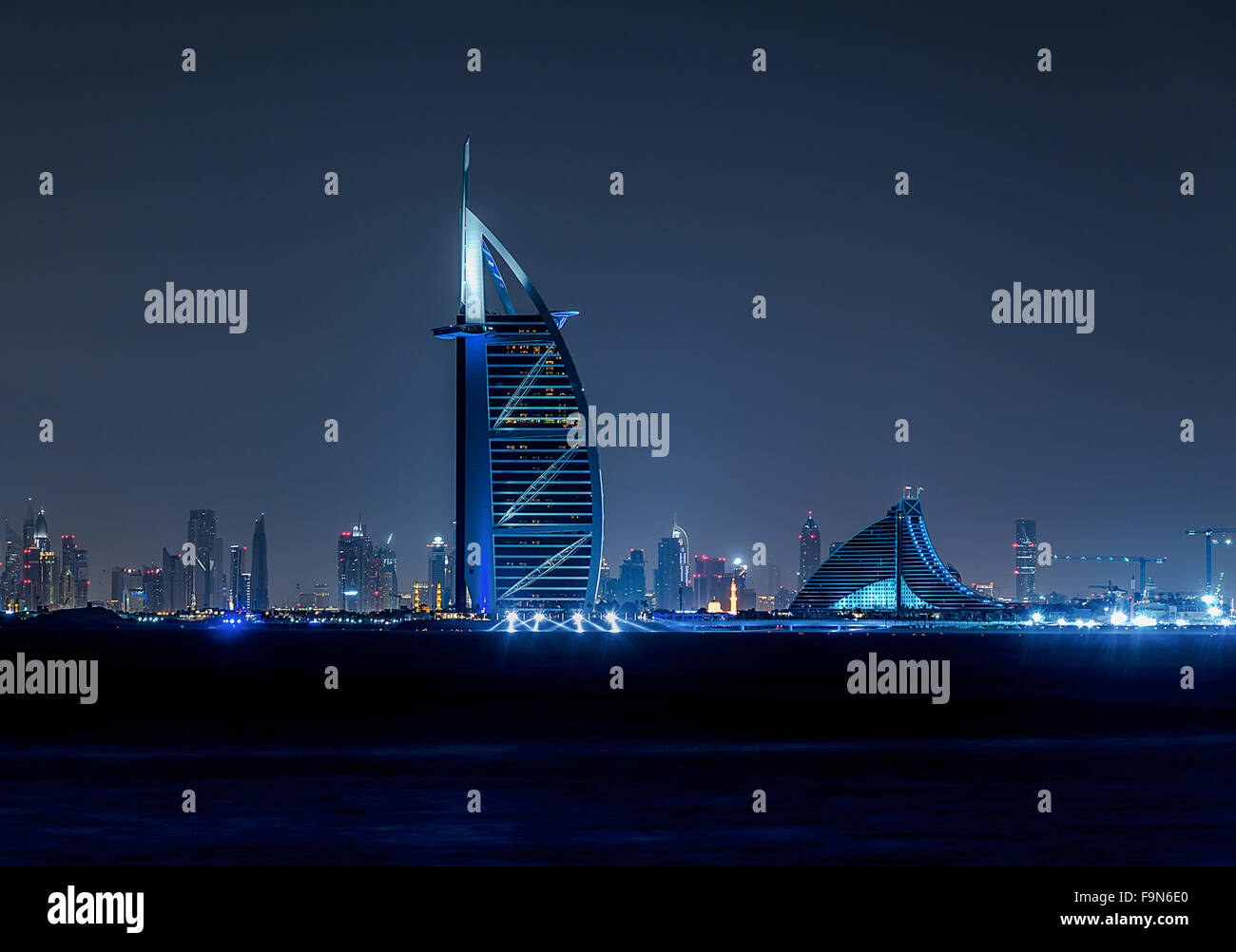 Dubai Skyline Stock Photo