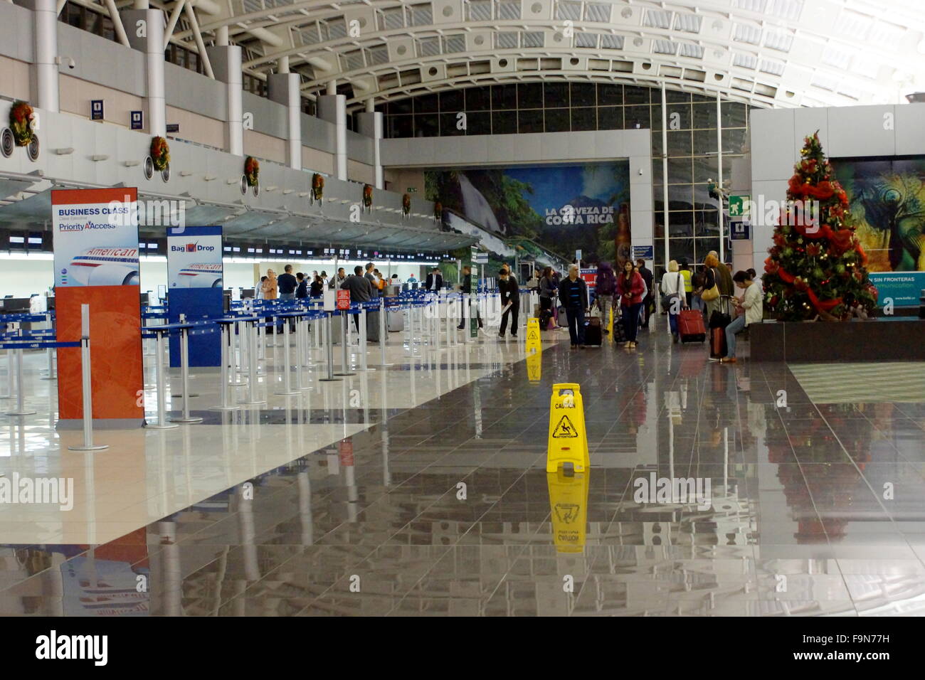 Juan santamaria international airport christmas hires stock