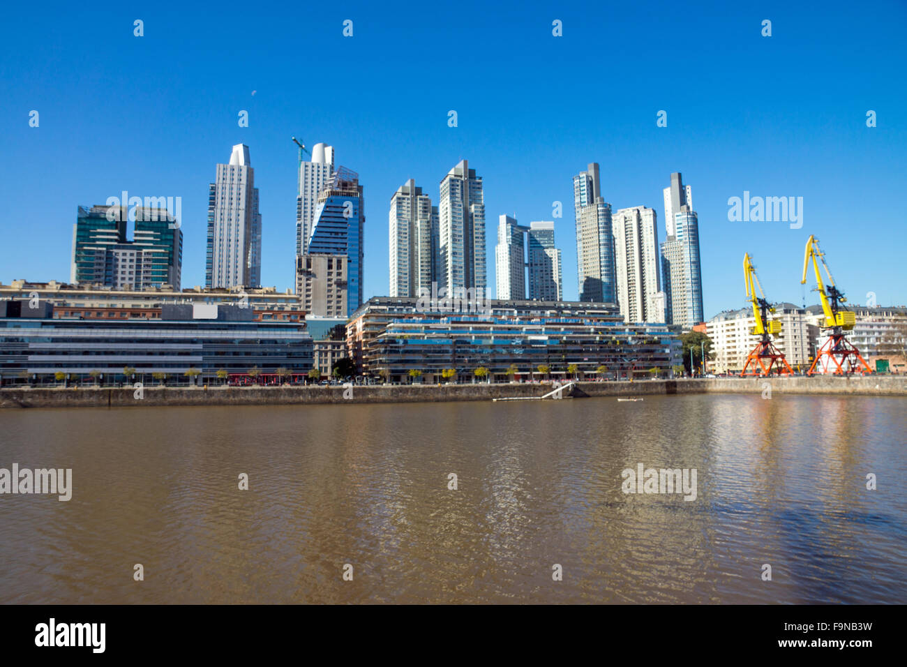 Modern buildings in Puerto Madero, Buenos Aires Stock Photo