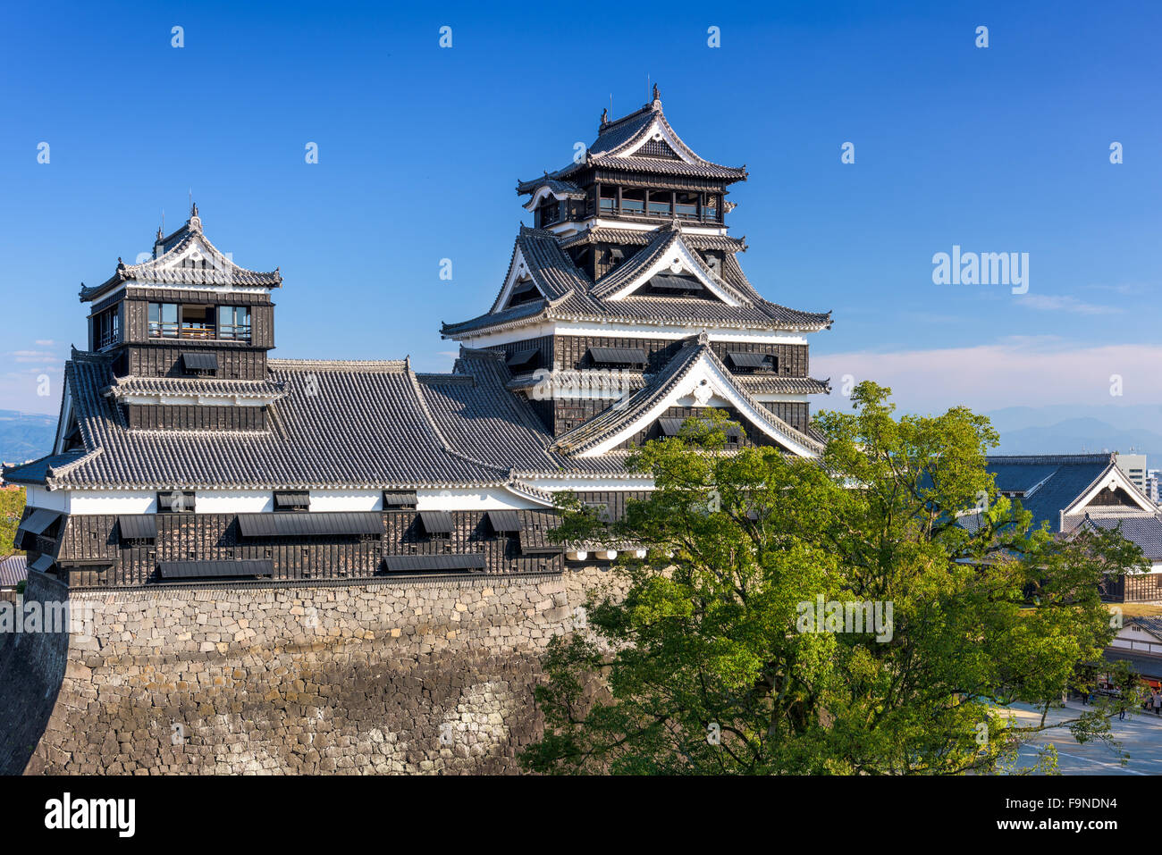 Kumamoto, Japan at Kumamoto Castle. Stock Photo