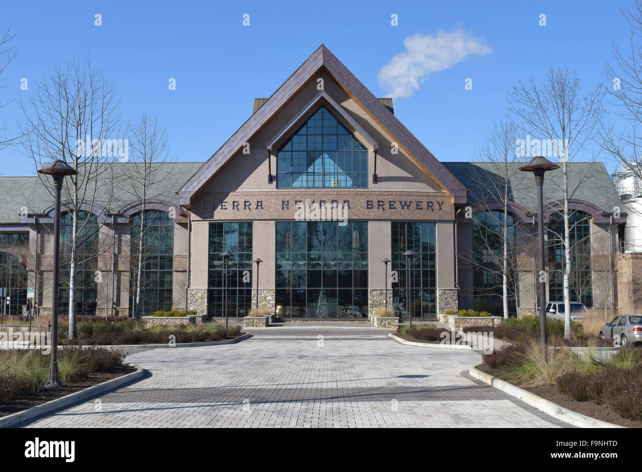The Sierra Nevada Brewery located in Mills River, North Carolina Stock