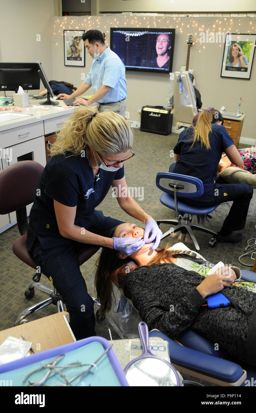 An orthodontist is a type of dentist who specializes in straightening