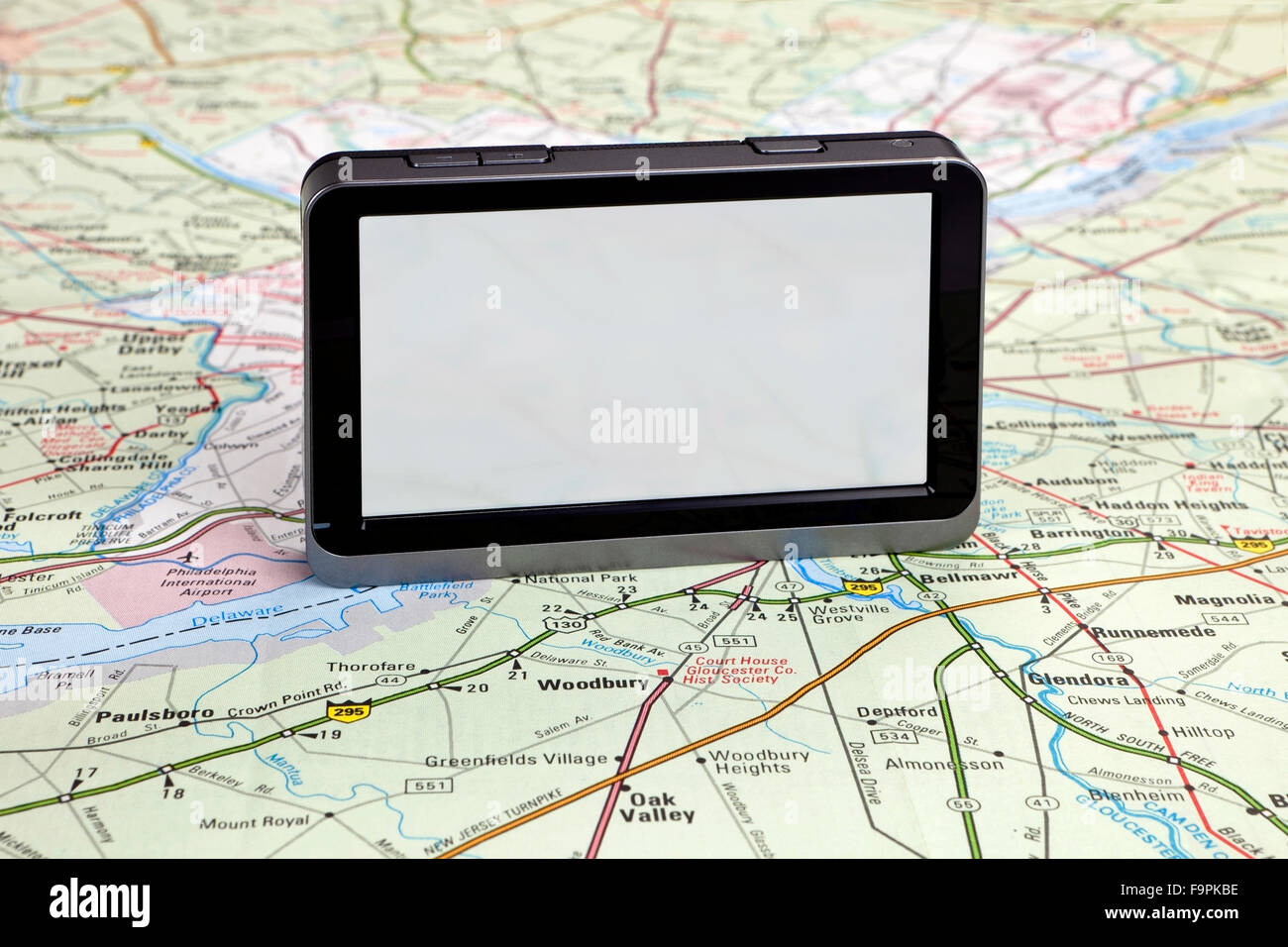 Gps map with instructions hires stock photography and images Alamy