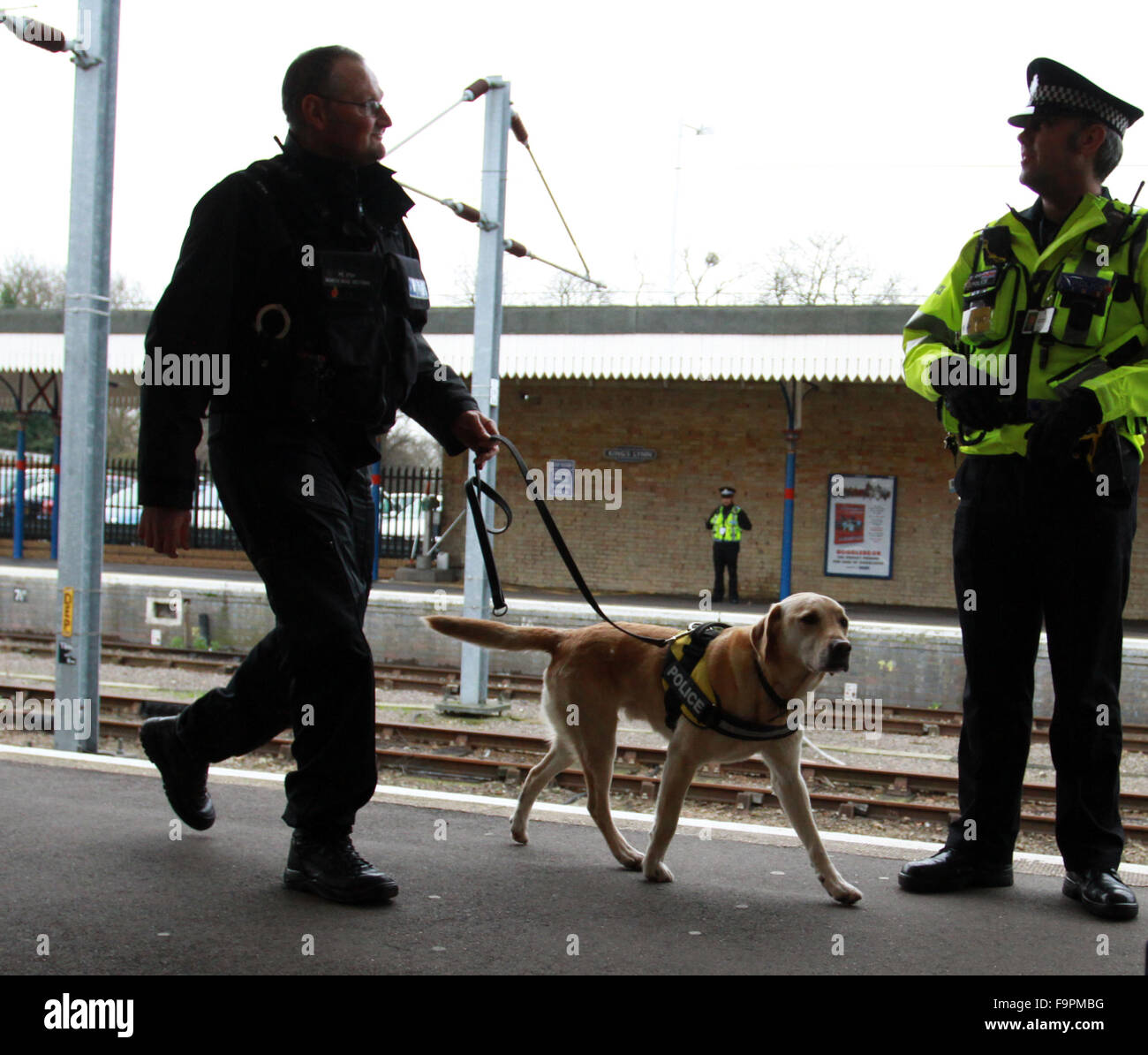 Kings Lynn, Norfolk, UK. 17th December, 2015. HM Queen Elizabeth II